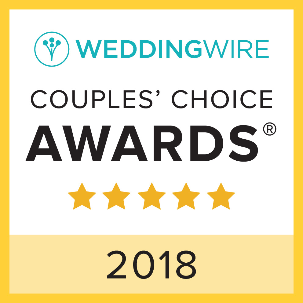 Seven Time Winner - Wedding Wire Couples' Choice Award